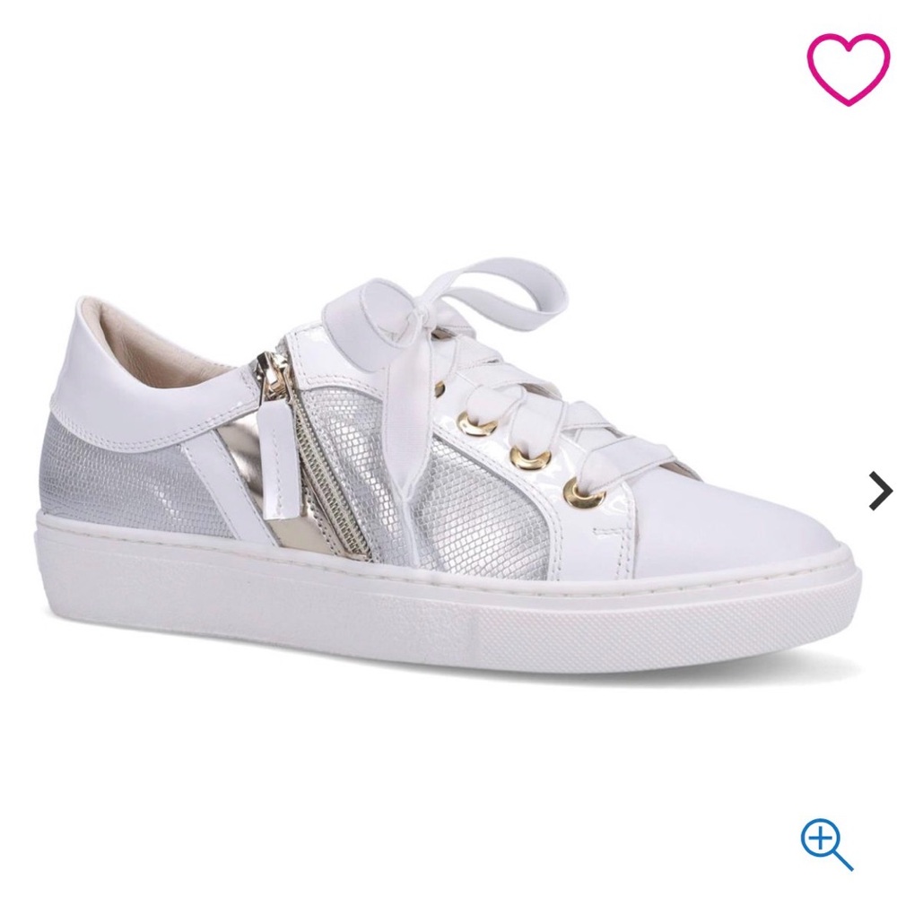Ron White Ophelia Leather Footbed Sneaker